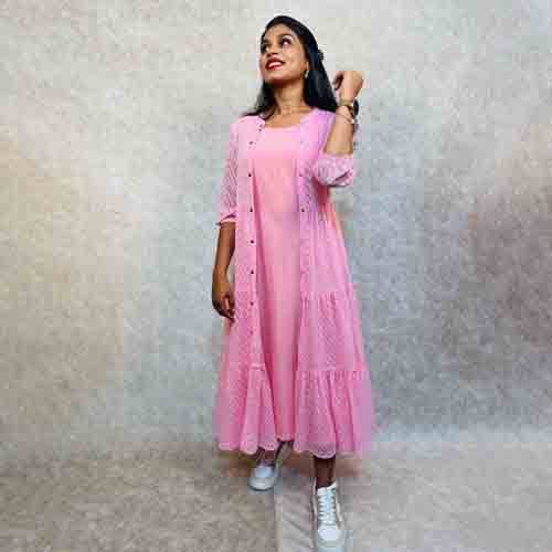 Beautiful zig-zag Kurtis